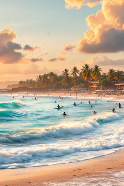 découvrez kuta à bali, indonésie : plages paradisiaques, spots de surf réputés et activités incontournables pour des vacances inoubliables.